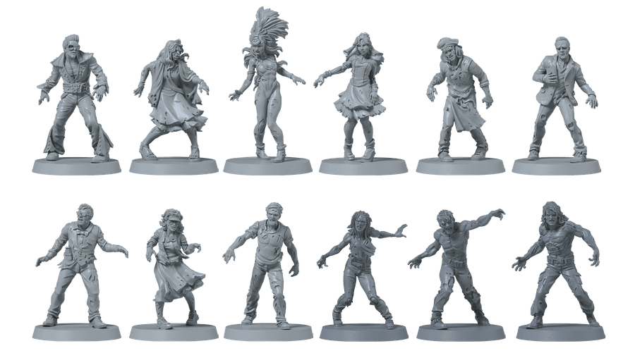 Army of the Dead zombie miniatures