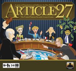 Article 27: The Un Security Council Game box art