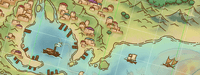 Artisans of Splendent Vale illustrated world map