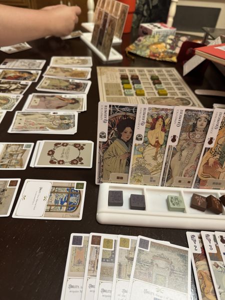 Artistry tiles and cards