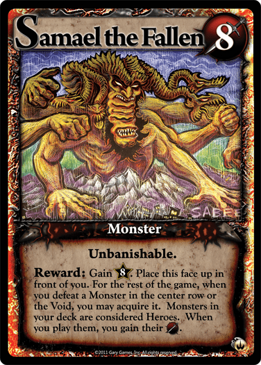 Samael the Fallen card art from Ascension