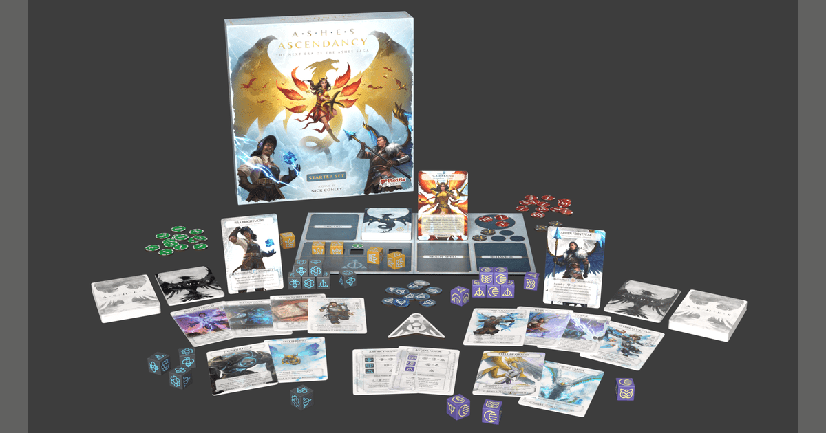 Ashes Ascendancy starter set contents