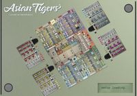 Complete Asian Tigers tabletop setup