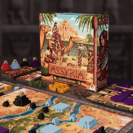 Assyria Second Edition board game components