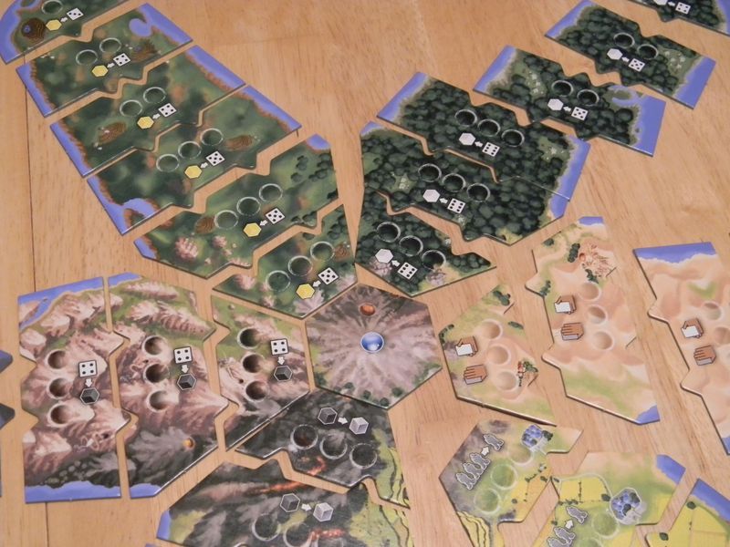 Atlantis Rising island game board