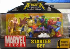 Attacktix Battle Figure Game Marvel Superheroes box art