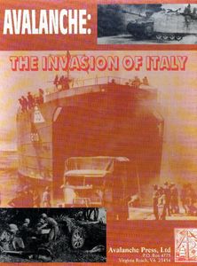 Avalanche: The Invasion Of Italy box art