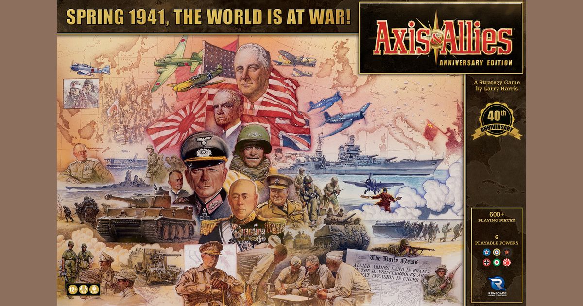 Axis & Allies Anniversary Edition box art