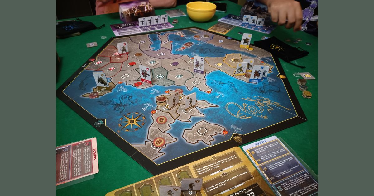 Barbarian Kingdoms game in progress