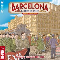 Barcelona: The Rose Of Fire box art