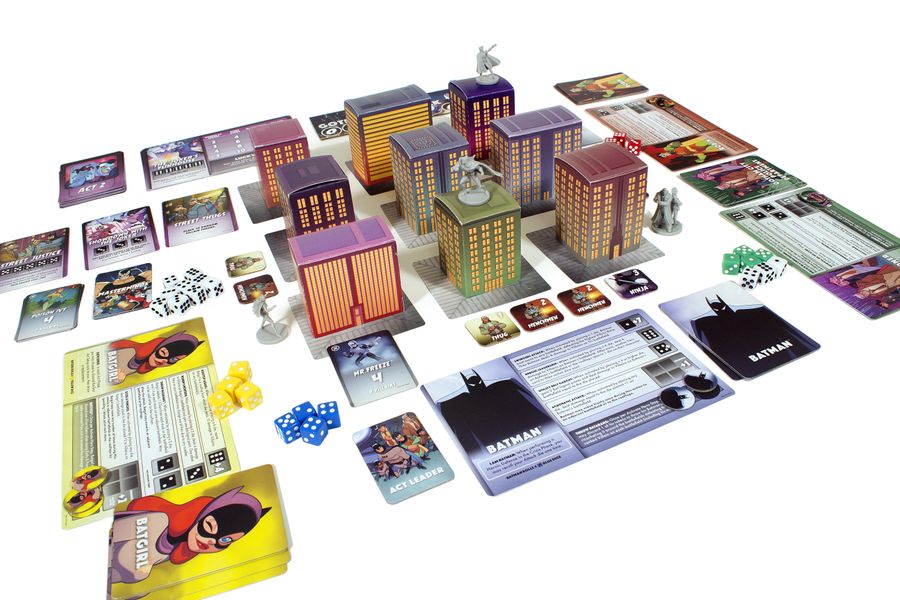 Batman Gotham City Under Siege complete game setup