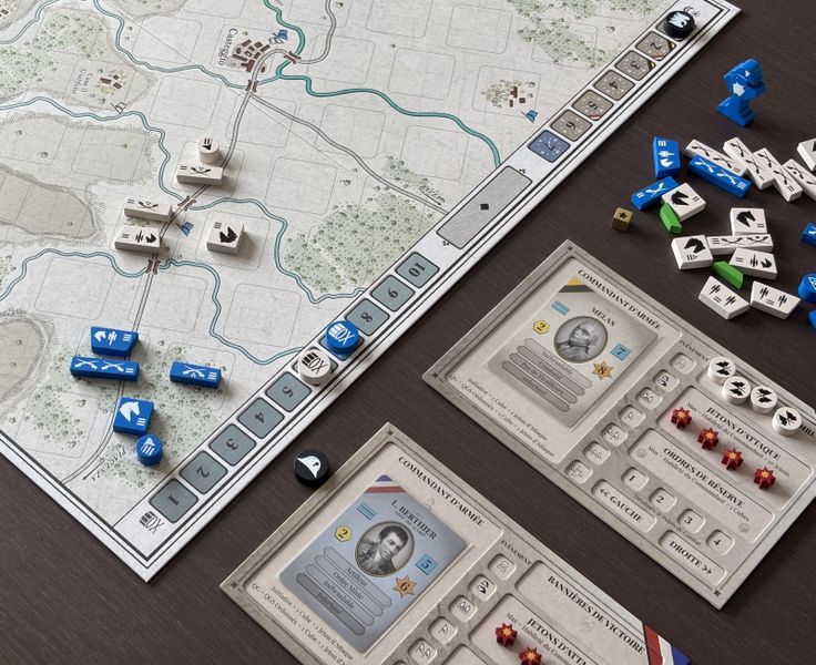 Battle Commander Volume I set up for play