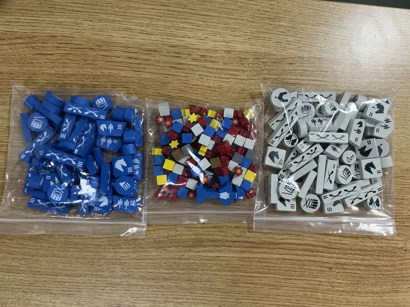 Battle Commander Volume I components