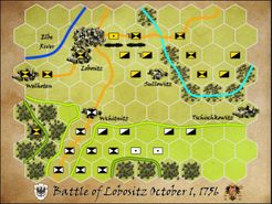 Battle Of Lobositz, October 1, 1756 box art