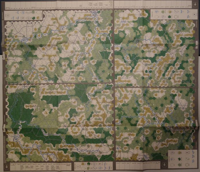 Battles for the Ardennes campaign maps
