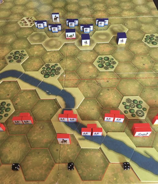 Battles of Napoleonic Europe Rolica scenario setup