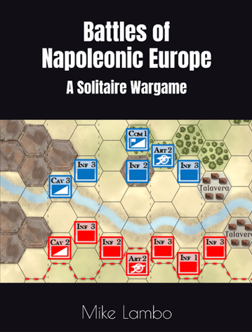 Battles of Napoleonic Europe: A Solitaire Wargame box art