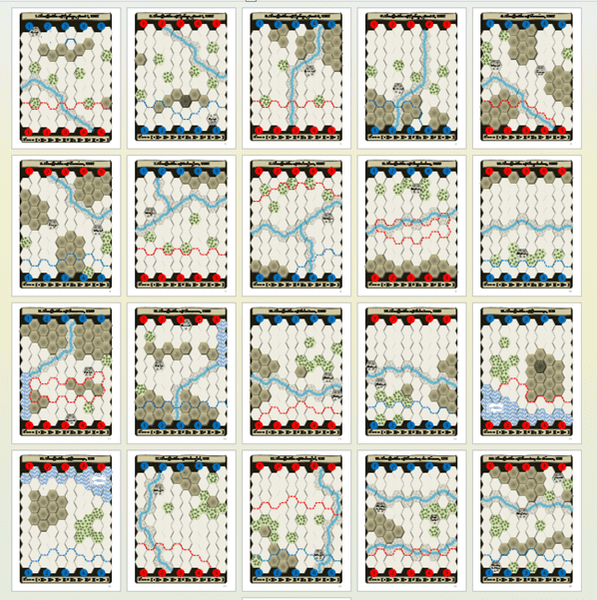 Battles of Napoleonic Europe scenario maps
