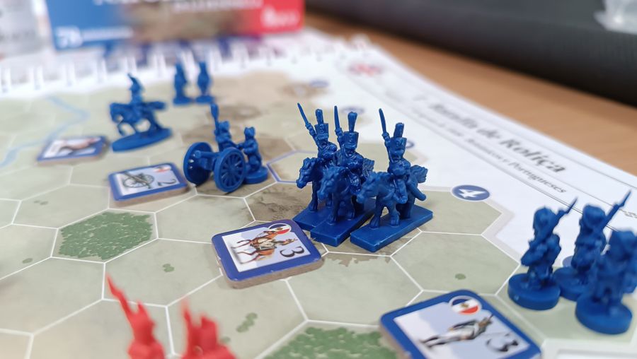 French forces in a Battles of Napoleonic Europe scenario