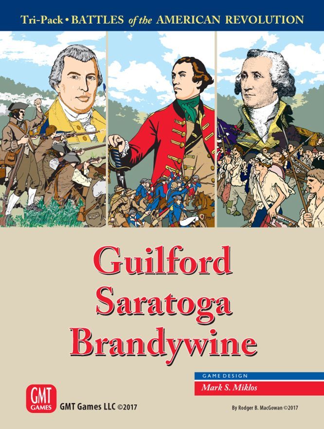 Battles of the American Revolution Tri-pack: Guilford, Saratoga, Brandywine box art