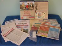 Contents inside the American Revolution Tri-Pack box
