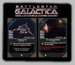Battlestar Galactica Collectible Card Game box art