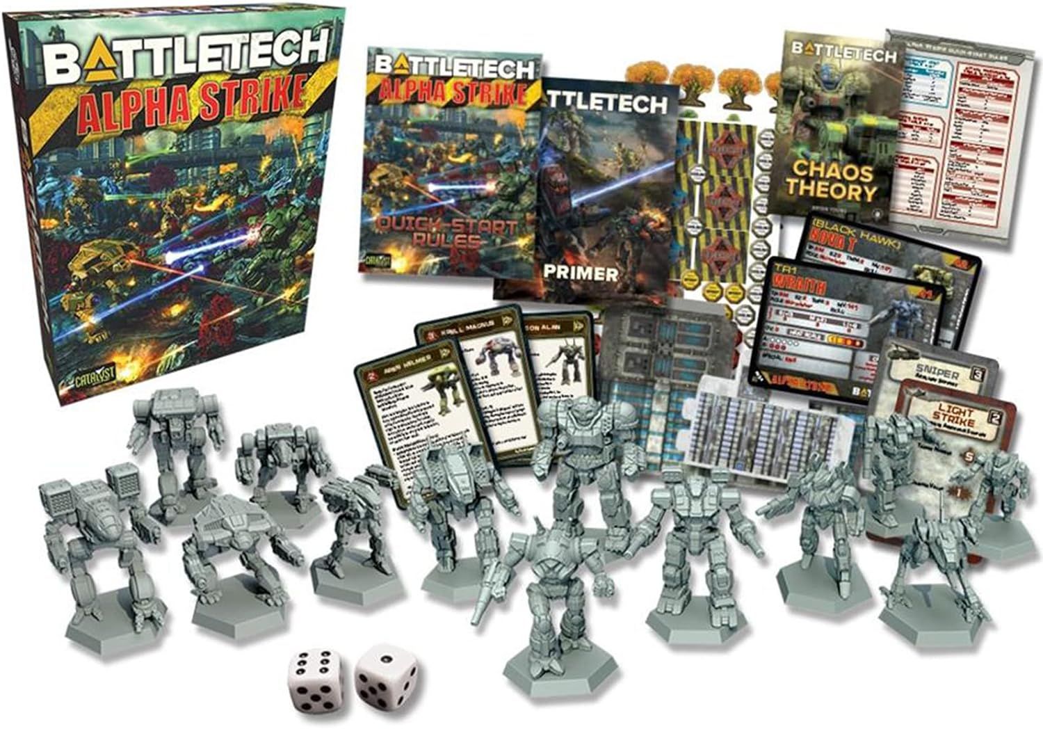 BattleTech Alpha Strike Box Set components