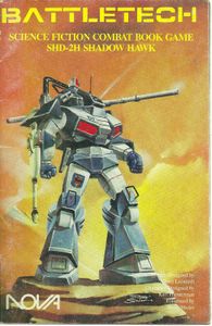 Battletech Science Fiction Combat Book Game: Shd-2h Shadow Hawk box art