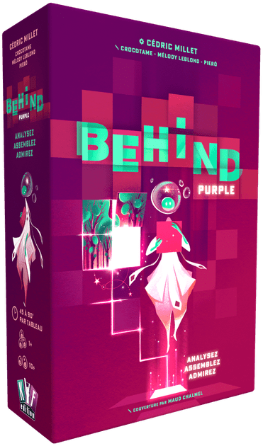 Behind Purple visual puzzle artwork