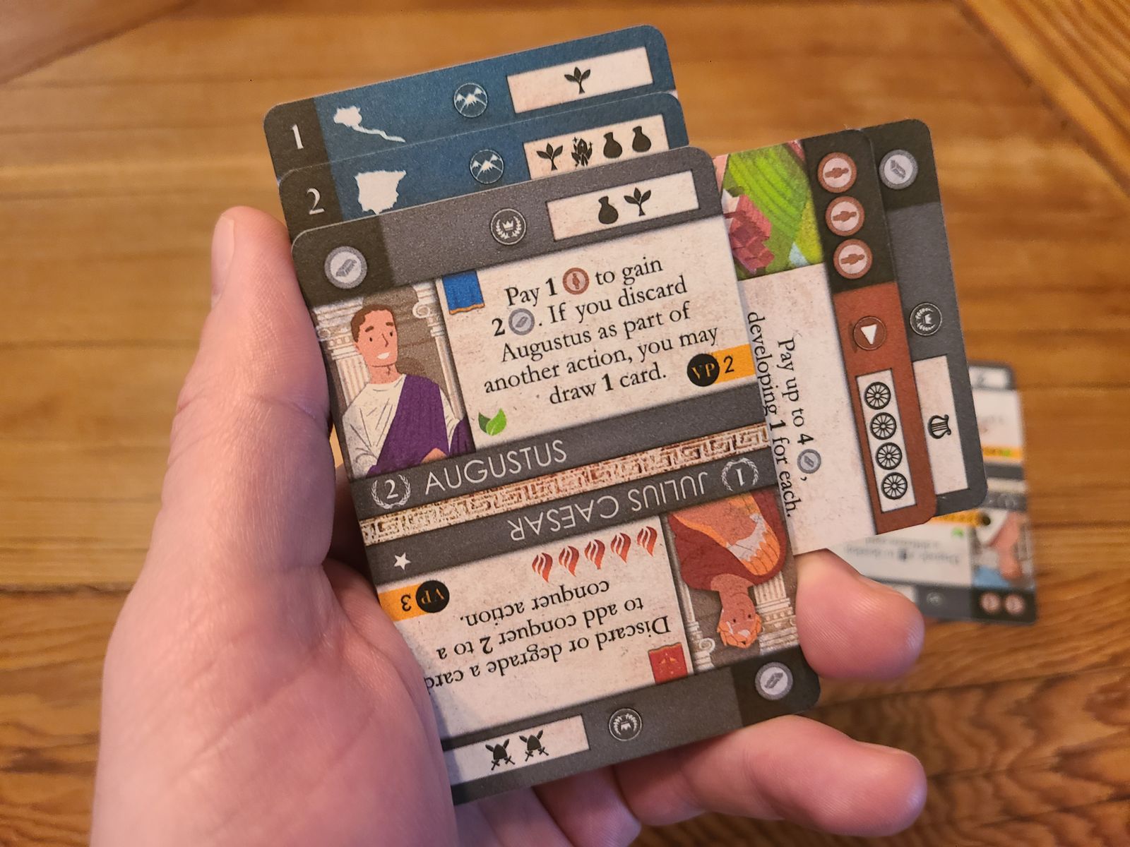 Behold Rome civilization cards