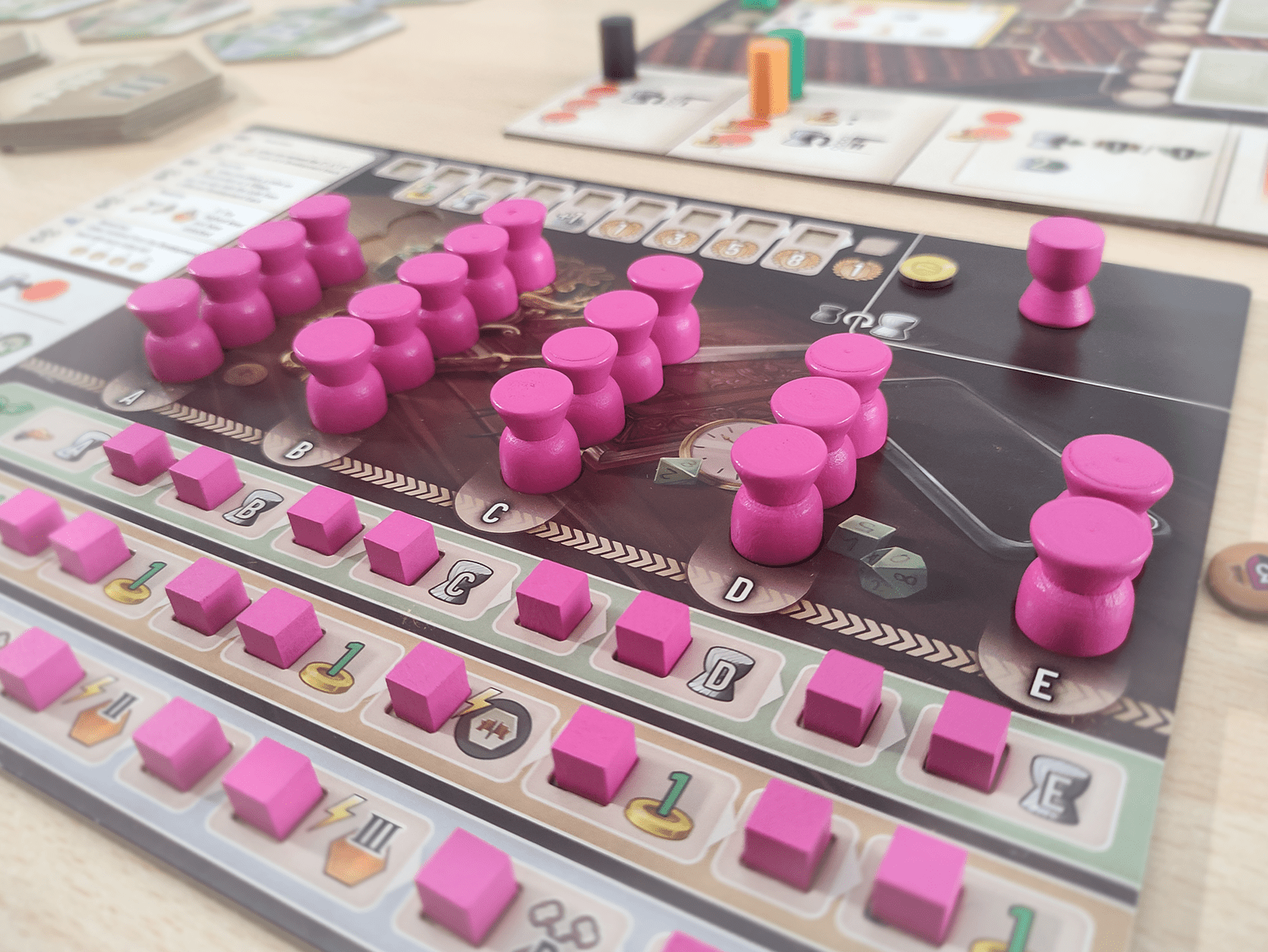Beyond the Horizon civilization personal player board