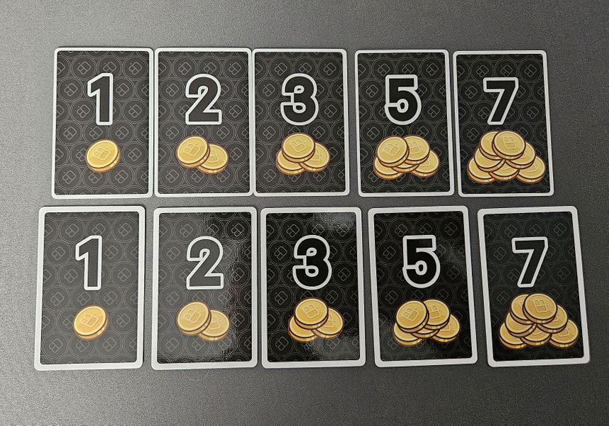 Bid Coin trick-taking gameplay