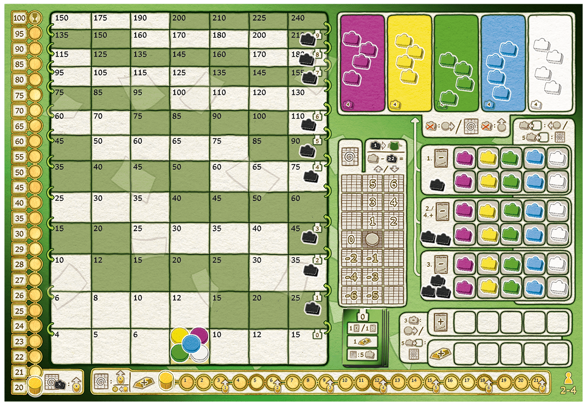Black Friday stock market game board