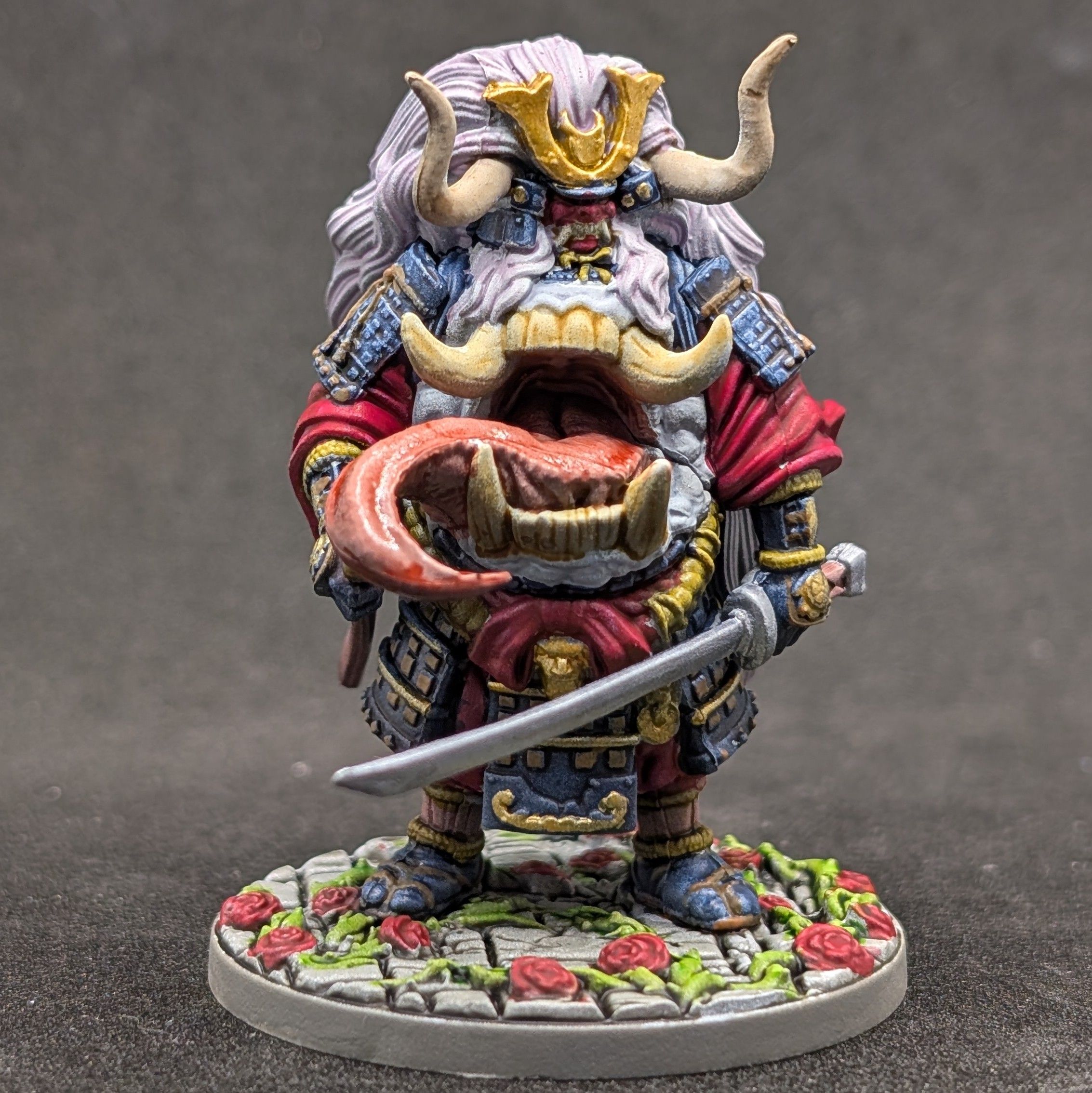 Mononoke miniature from Black Rose Wars Duel Kami