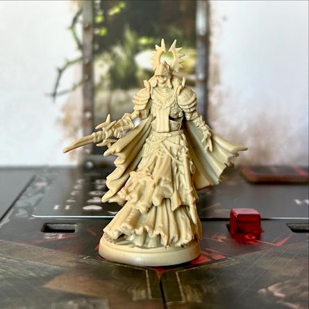 Black Rose Wars Duel Lex components laid out