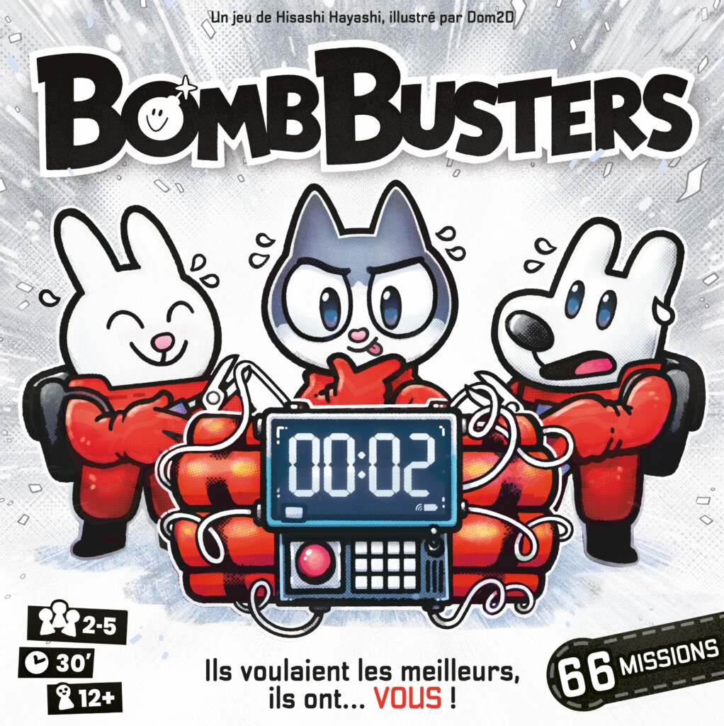 Front of the Bomb Busters box