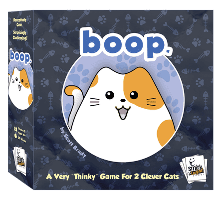 Close-up tactical position in boop board game
