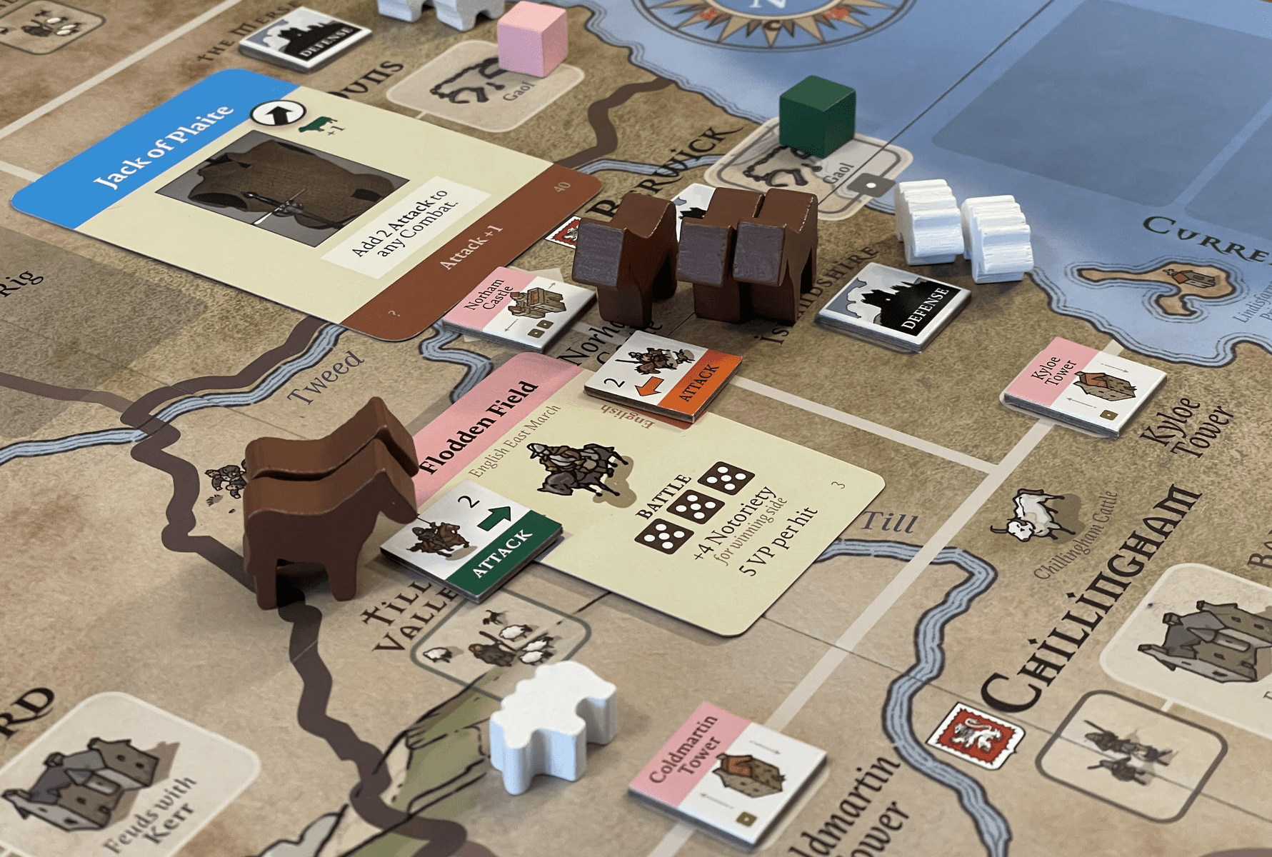 Border Reivers game recreating Flodden Field