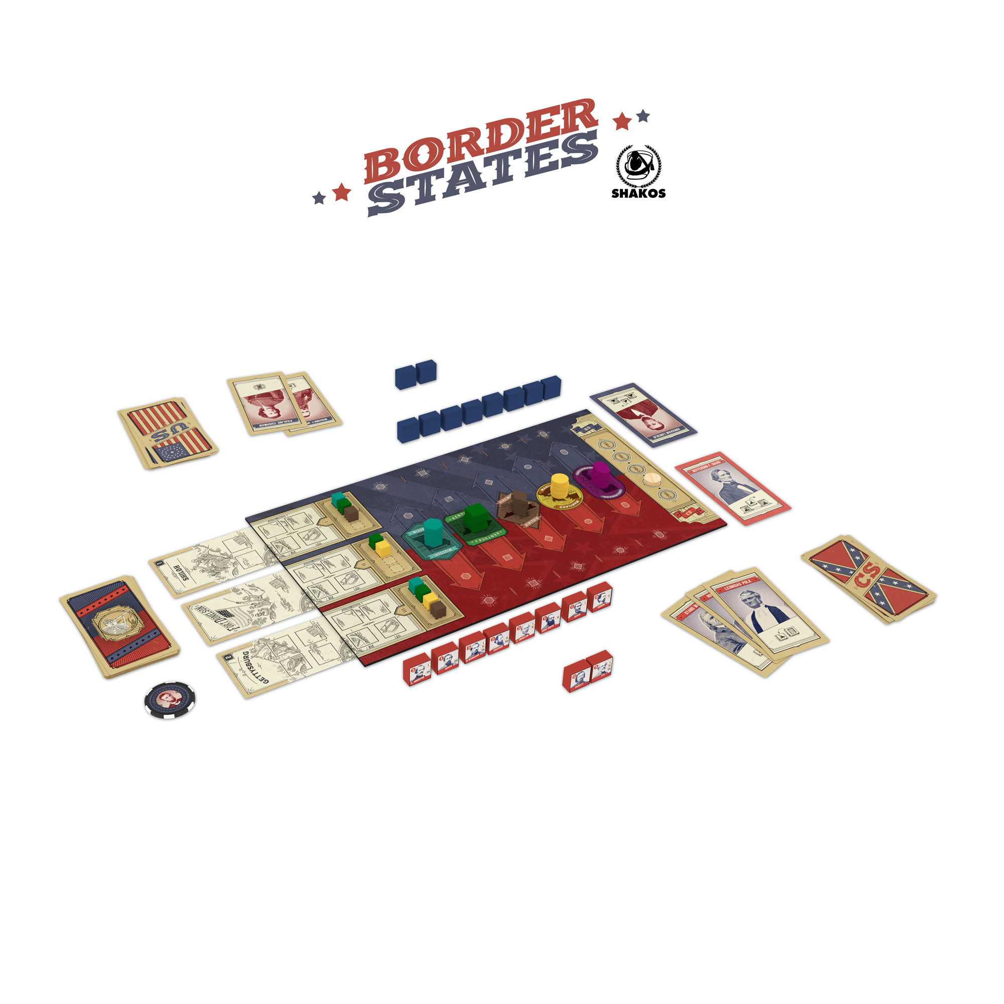 Border States three-dimensional box render