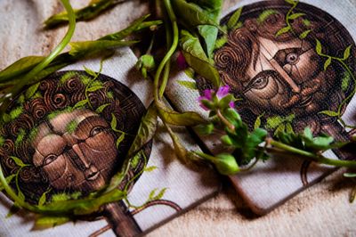 Botanik mechanical garden tiles