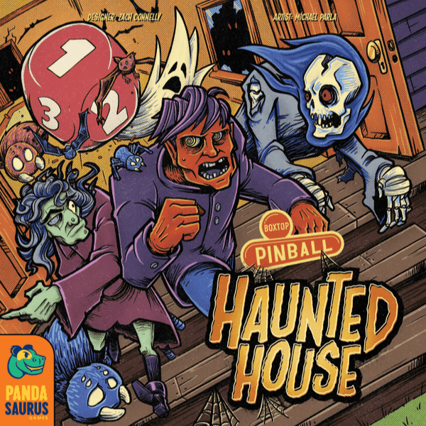 Boxtop Pinball: Haunted House box art