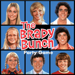The Brady Bunch Party Game box art