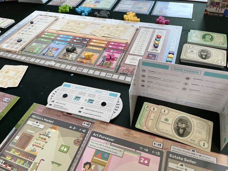 Brick and Mortar retail game components