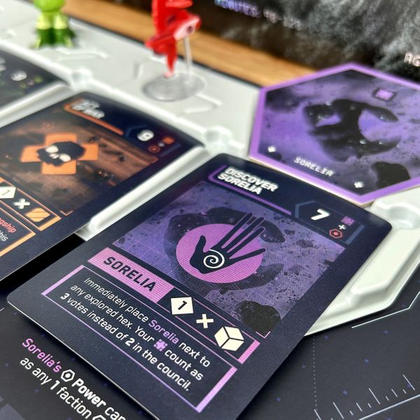 Brink production board game components