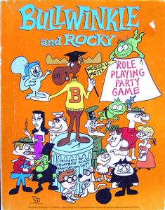 Bullwinkle And Rocky Role Playing Party Game box art