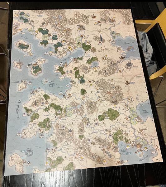 Burning Banners complete four map world