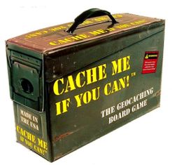 Cache Me If You Can!: The Geocaching Board Game box art