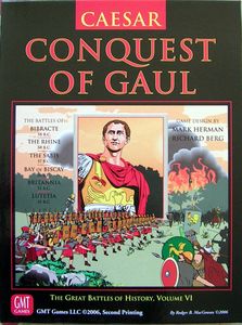 Caesar: Conquest Of Gaul box art