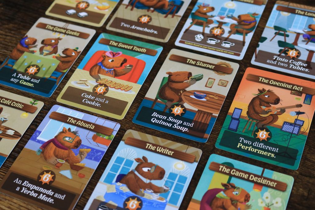Cafe Baras special guest cards