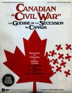 Canadian Civil War: La Guerre De La Sécession Du Canada box art